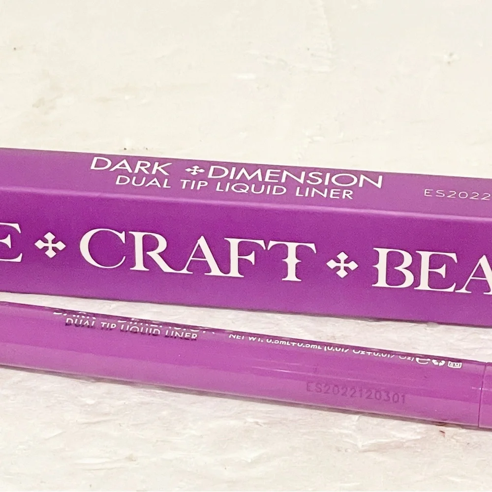 Love Craft Beauty Dual Tip Liquid Eyeliner Black NEW‎ Face Makeup